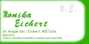 monika eichert business card